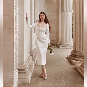 ODD MUSE MIDI PEARL DRESS!